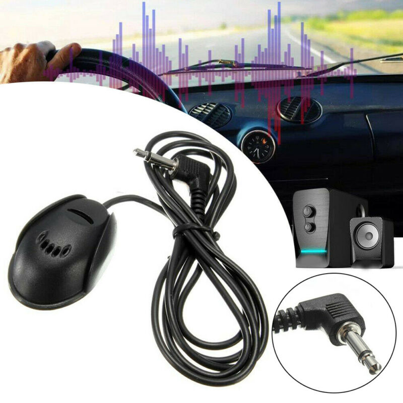3.5mm Microphone Car Stereo Audio GPS DVD Bluetooth Enabled External Mic - Fresh Stock Dated December 2025
