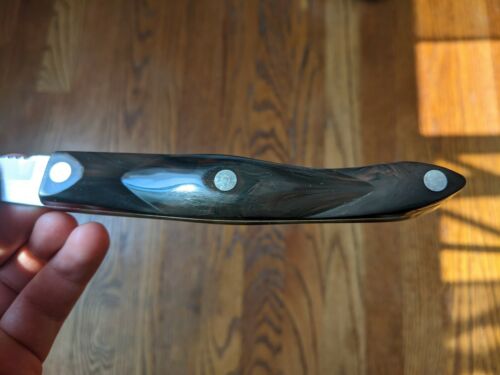 Cutco 1724 Serrated Knife 9.75 inch Blade Color: Brown - Fresh Stock Dated December 2025