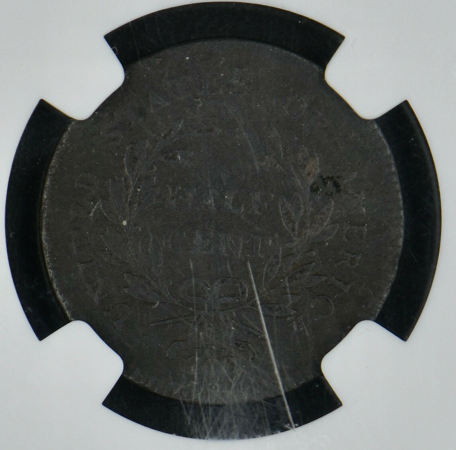 1795 Liberty Cap Half Cent No Pole Thin C-6a 1/2C NGC VG Details Corrosion - Fresh Stock Dated February 2026