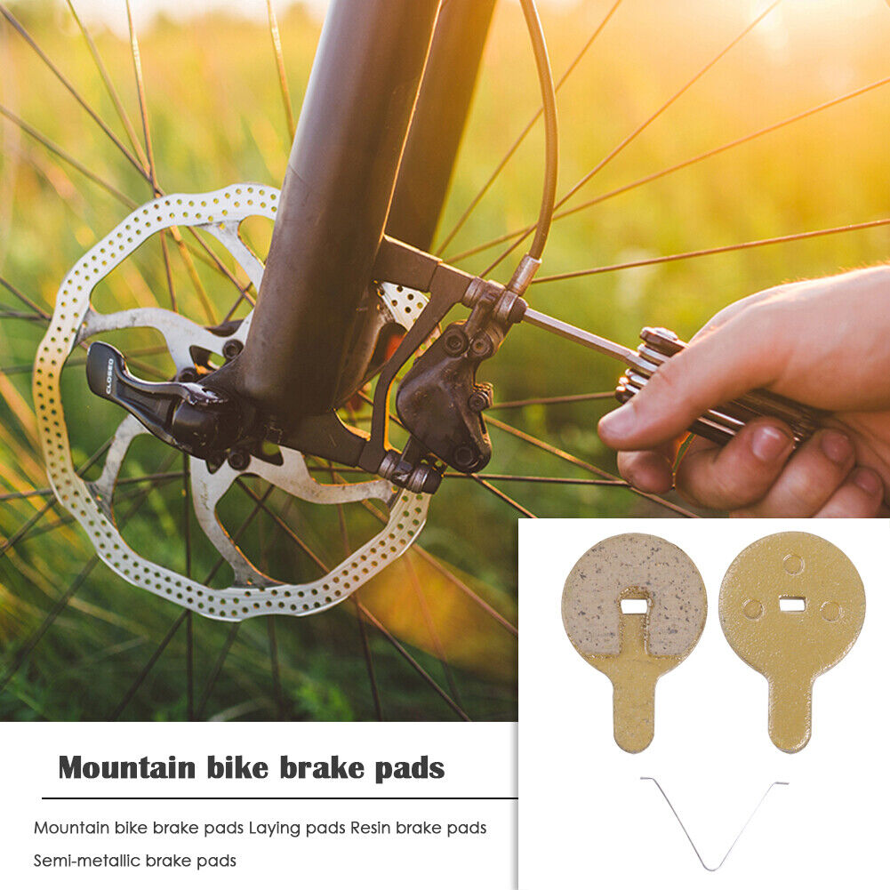 1 Set Bicycle Brake Pads Durable Wear-Resistant Quiet Bike Disc Brake Pad - Fresh Stock Dated February 2026