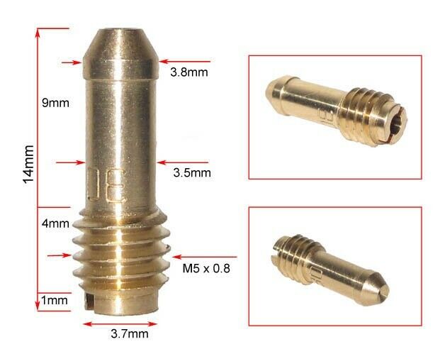 YFM 350x Jet Kit Multi Stage 3-4-5 Warrior 350 x 1987-04 Carburetor Pilot Main - Fresh Stock Dated February 2026