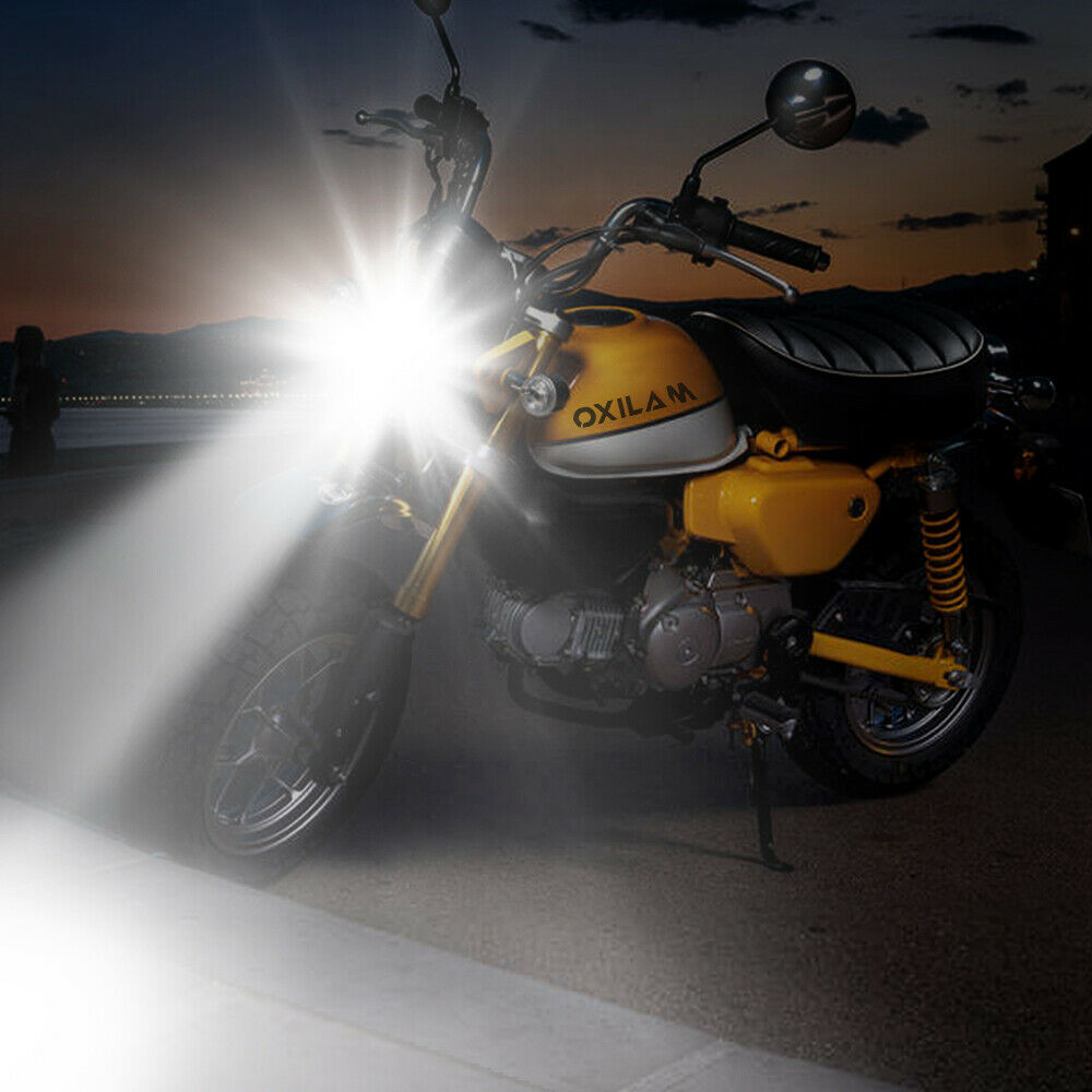 H4 9003 HB2 LED Bulb Hi/Lo Beam White Motorcycle Headlight High Power CANBUS HS1 - Fresh Stock Dated February 2026