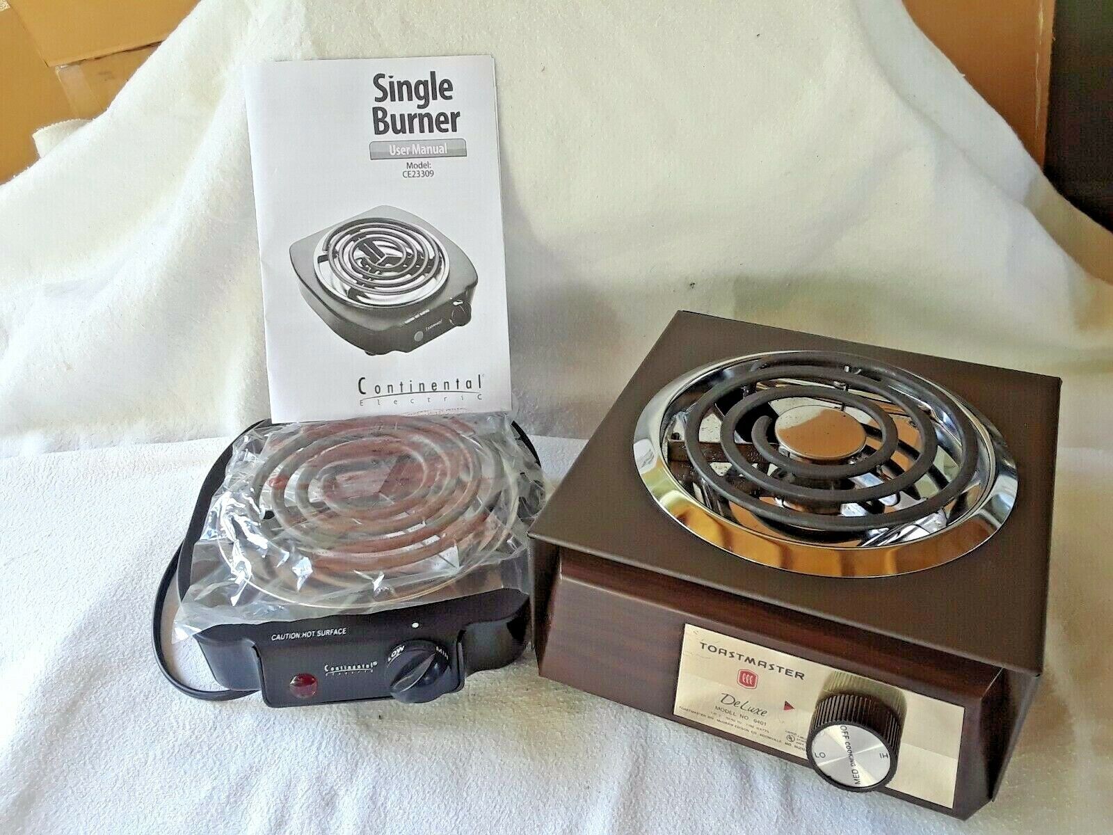 2 SINGLE BURNERS ELECTRIC HOT PLATES - Fresh Stock Dated February 2026