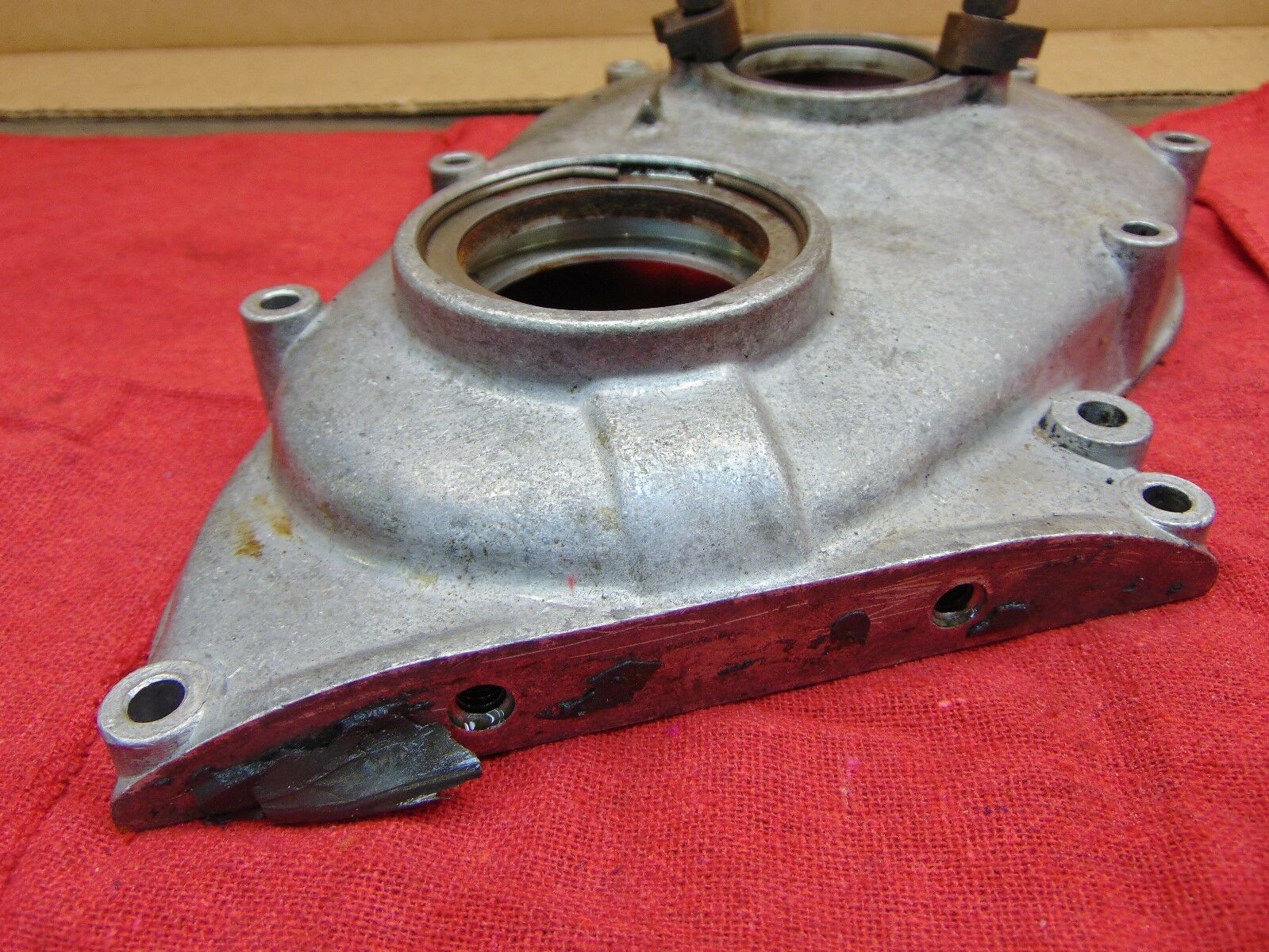 Volvo Penta Timing Gear Cover Casing 130 4 cylinder aq130 806202  A9 - Fresh Stock Dated February 2026