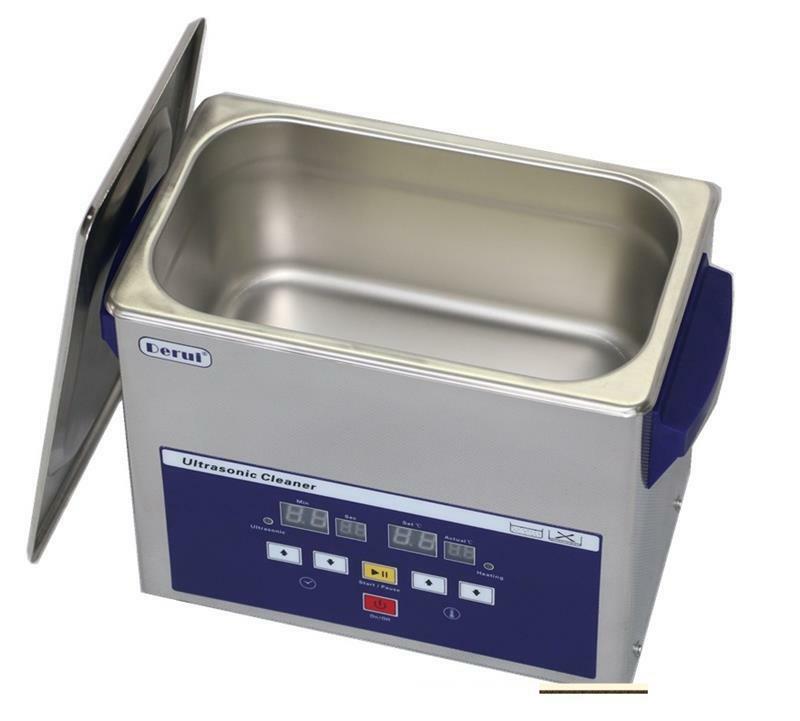 3L 120W High-Q Steel Dental Lab Ultrasonic Bath Cleaner Timer/Heater DR-LQ30 - Fresh Stock Dated February 2026