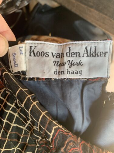 Koos Van Den Akker Patchwork A-line Skirt Small Bohemian - Fresh Stock Dated February 2026