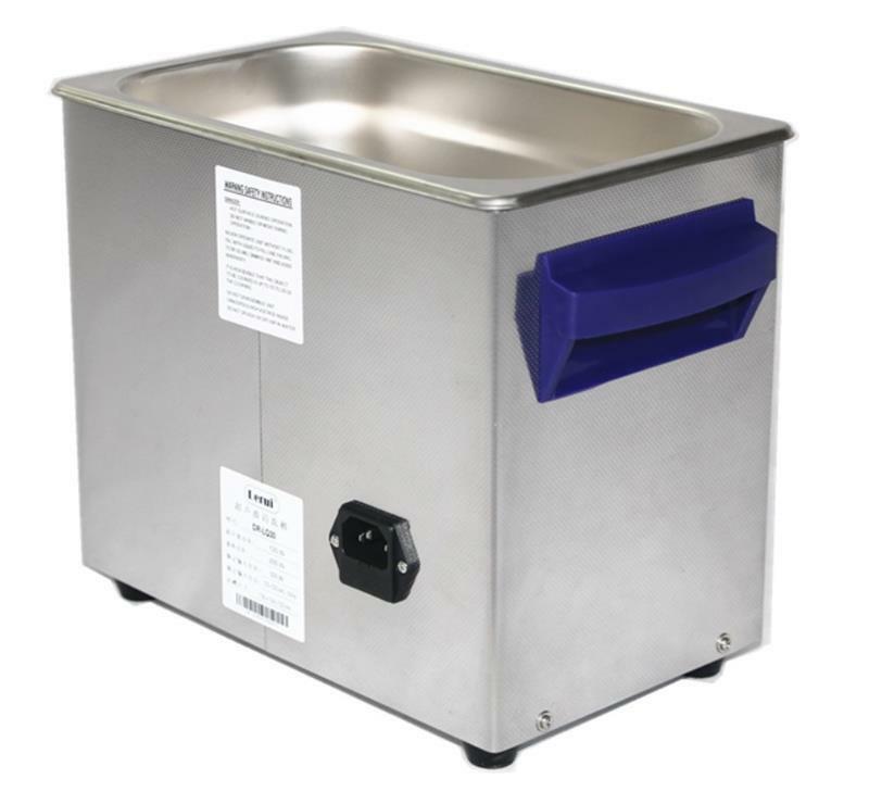 3L 120W High-Q Steel Dental Lab Ultrasonic Bath Cleaner Timer/Heater DR-LQ30 - Fresh Stock Dated February 2026