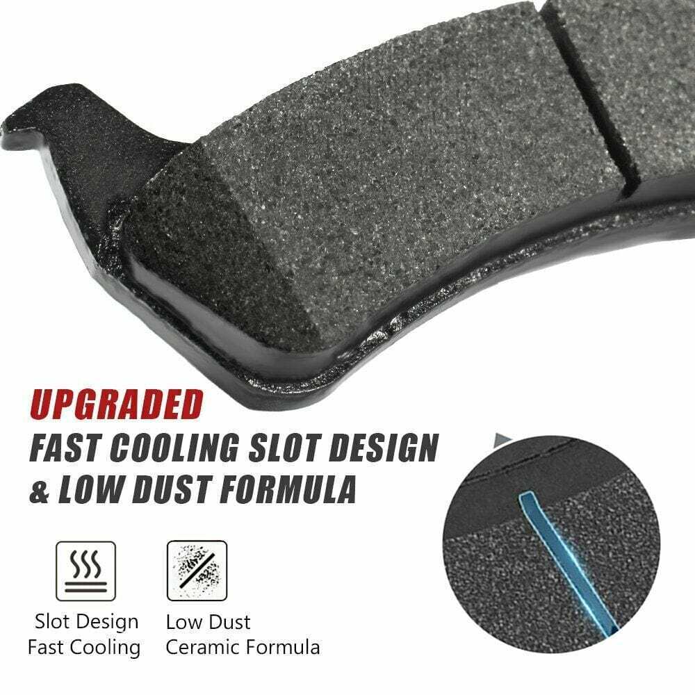 Rear Ceramic Brake Pads D667 - Fresh Stock Dated February 2026