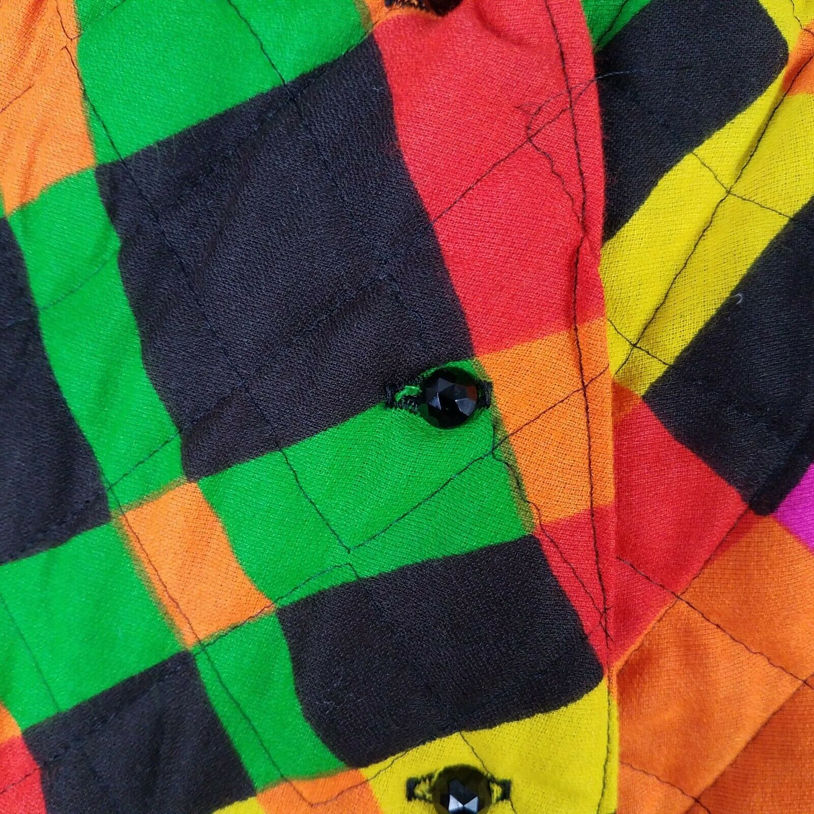 60's Quilted Button Up Skirt New Issues a Division of Jonathan Logan XXS Size 00 - Fresh Stock Dated February 2026