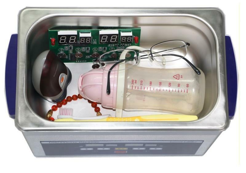3L 120W High-Q Steel Dental Lab Ultrasonic Bath Cleaner Timer/Heater DR-LQ30 - Fresh Stock Dated February 2026