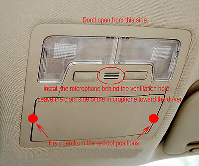 OEM Toyota Bluetooth Microphone with Cable RAV4 Camry Corolla Prado Marx Reiz - Fresh Stock Dated February 2026