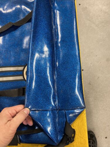 Schwinn Blue Glitter/Sparkle Messenger Bag Made By Chrome Vintage 90s - Fresh Stock Dated December 2025