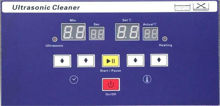 3L 120W High-Q Steel Dental Lab Ultrasonic Bath Cleaner Timer/Heater DR-LQ30 - Fresh Stock Dated February 2026