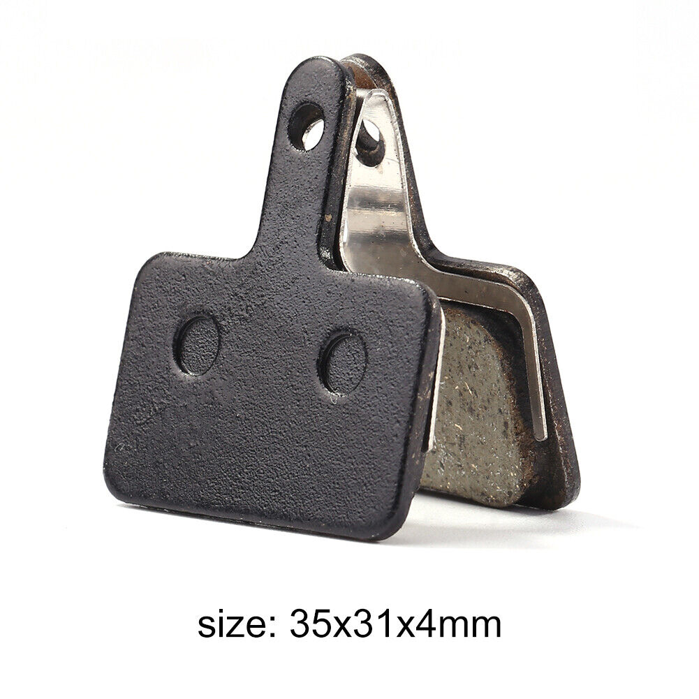 4x MTB Bicycle Resin Disc Brake Pads Cycling Parts for SHIMANO M375 M445 M446 - Fresh Stock Dated February 2026