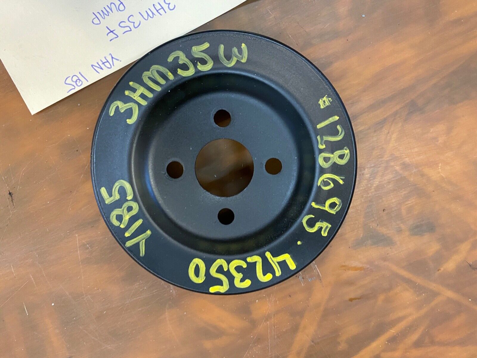 Yanmar 3HM35F Diesel V-Pulley F/W Pump / Marine 128695-42350 , engine # 03415 - Fresh Stock Dated February 2026