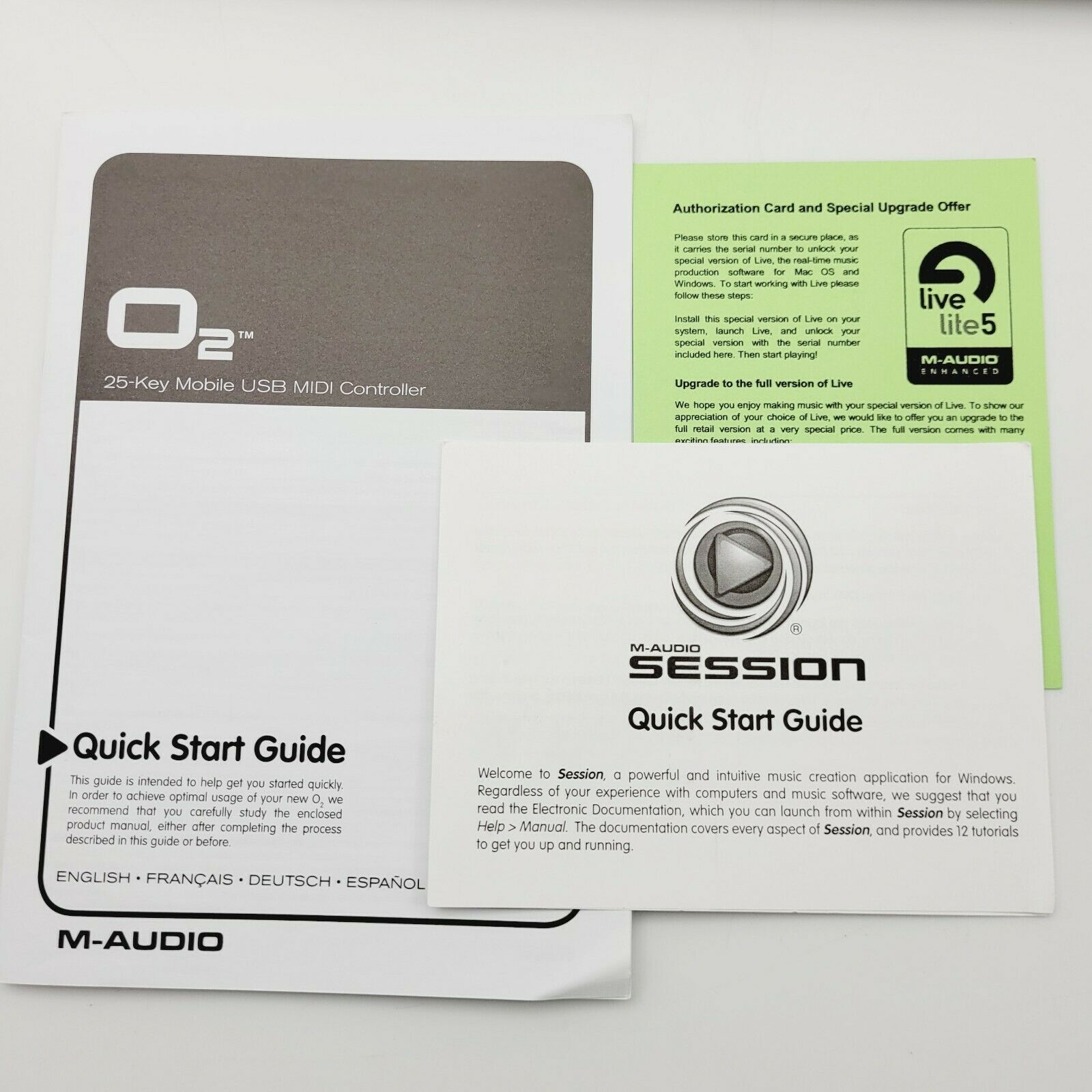 M-Audio O2 25-Key Ultra-Thin Mobile USB MIDI Controller in Original Box - Fresh Stock Dated February 2026