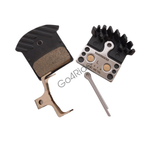 Shimano XTR J04C Metal Bike Disc Brake Pads 2 pairs MTB W/Spring,Fin ICE TECH - Fresh Stock Dated December 2025