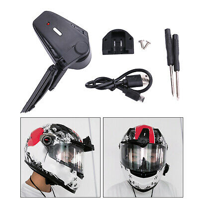 Universal Motorcycle Helmet Wiper Windshield Wiper Lightweight Car Dropship - Fresh Stock Dated February 2026