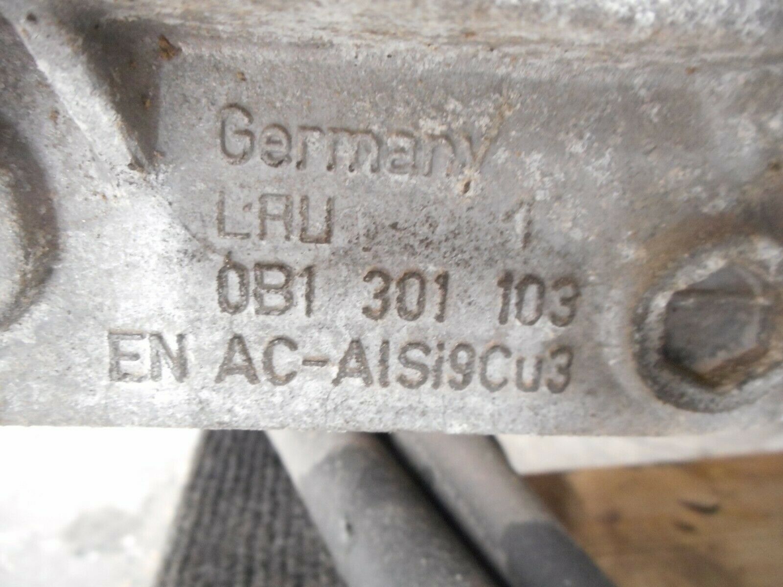 12-17 Adui A5 Quattro 6 Speed Manual Transmission ID NSP NSN PJA OEM 27K - Fresh Stock Dated February 2026