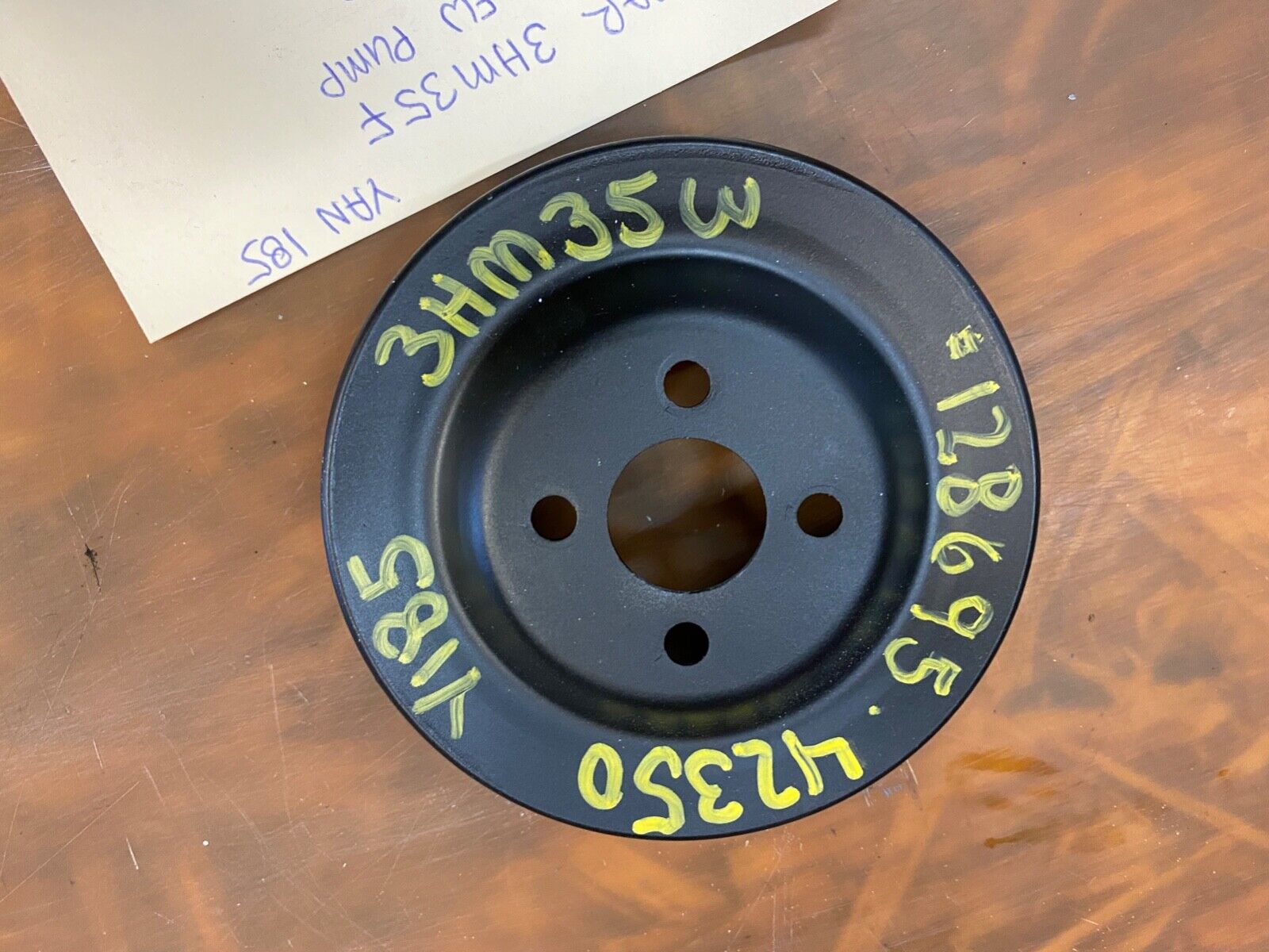 Yanmar 3HM35F Diesel V-Pulley F/W Pump / Marine 128695-42350 , engine # 03415 - Fresh Stock Dated February 2026