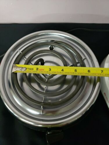 Hd Designs Everyday Living Hot Plate Cooker Burner Used Tested Working Great - Fresh Stock Dated December 2025