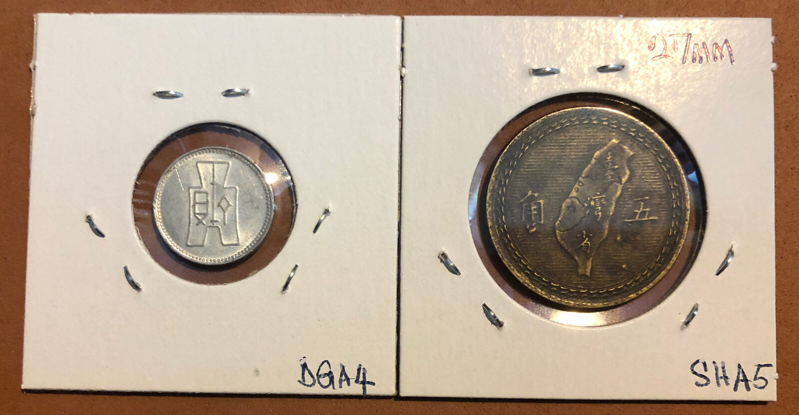 1936-1954 Taiwan Republic Of China 1,2,5,10 Chiao/Cents -7 Coins Lot-Sun Yat Sen - Fresh Stock Dated February 2026