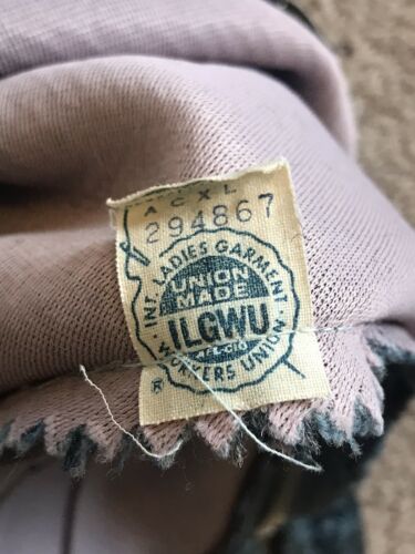 Russ Corner Blue Plaid Skirt Knee Length Union Made Retro Fashion 1629 - Fresh Stock Dated February 2026