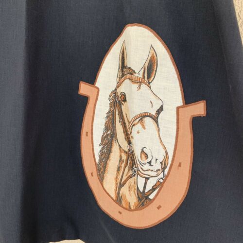 Vintage The Pond Horse Small Navy Blue Applique Wrap Skirt - Fresh Stock Dated February 2026