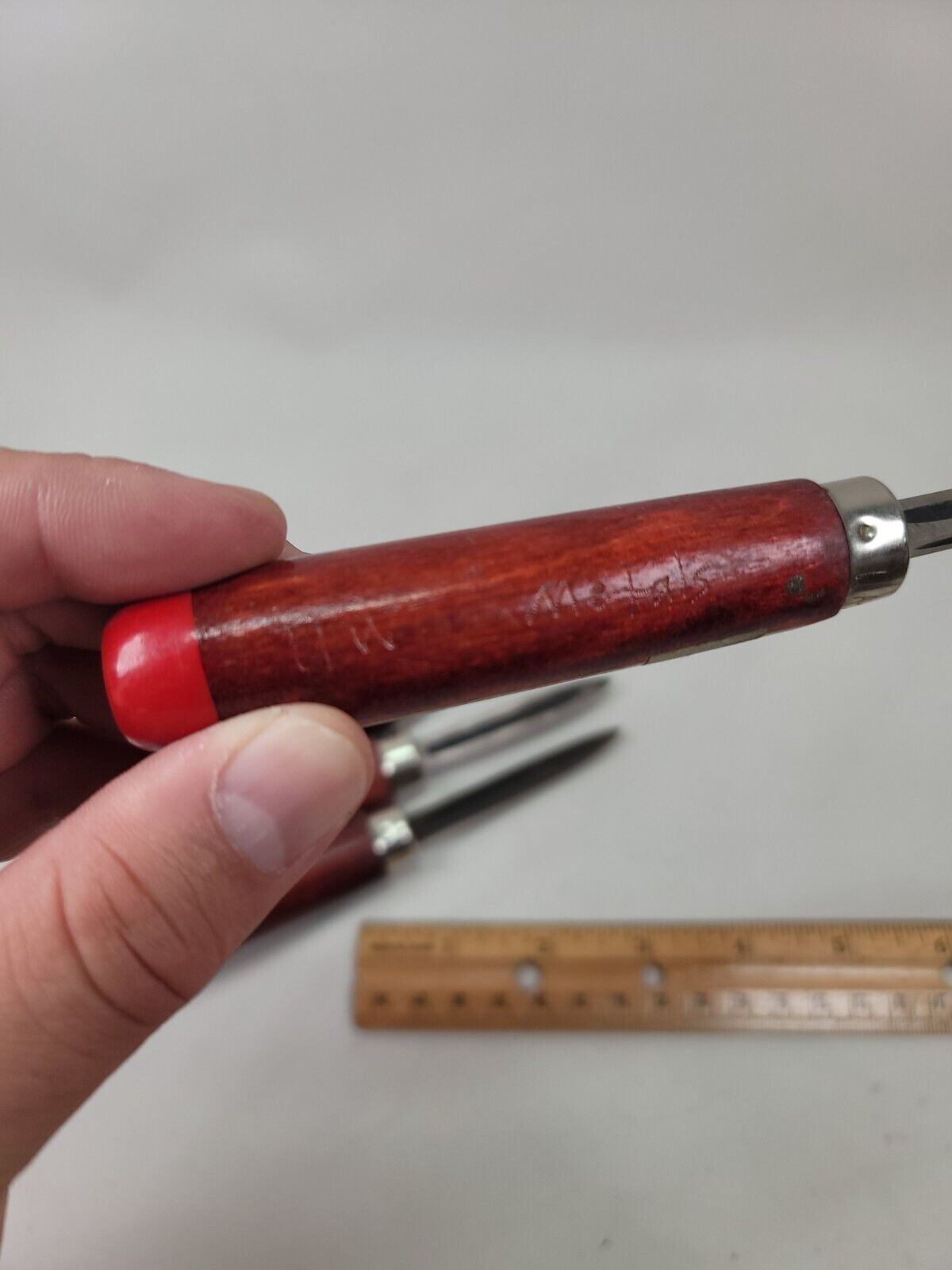 Lot of 5 Hollow scraper 2.5 Inch Triangular Scraper 2 1/2