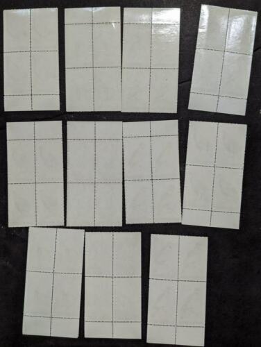 EDW1949SELL : BURUNDI 1965 Sc #111-25, C8-16 Birds Cplt set in Blk of 4 Cat 6 - Fresh Stock Dated December 2025