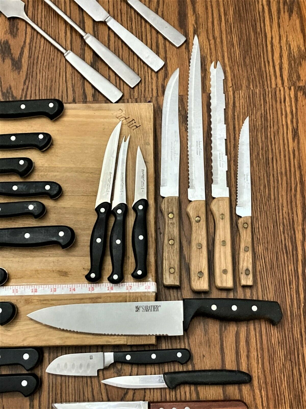 40 Kitchen Chef's Knives Sabatier Bachmayer Berghoff Jacques Debarr Buckingham - Fresh Stock Dated December 2025