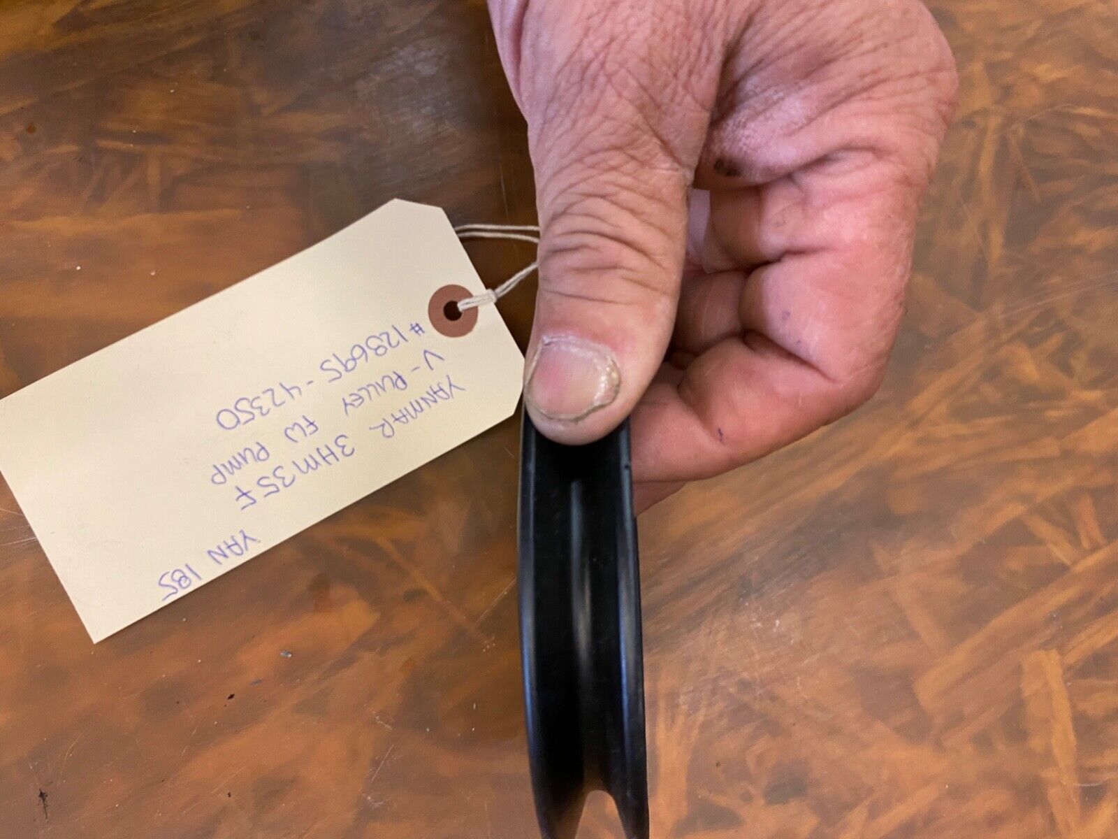 Yanmar 3HM35F Diesel V-Pulley F/W Pump / Marine 128695-42350 , engine # 03415 - Fresh Stock Dated February 2026