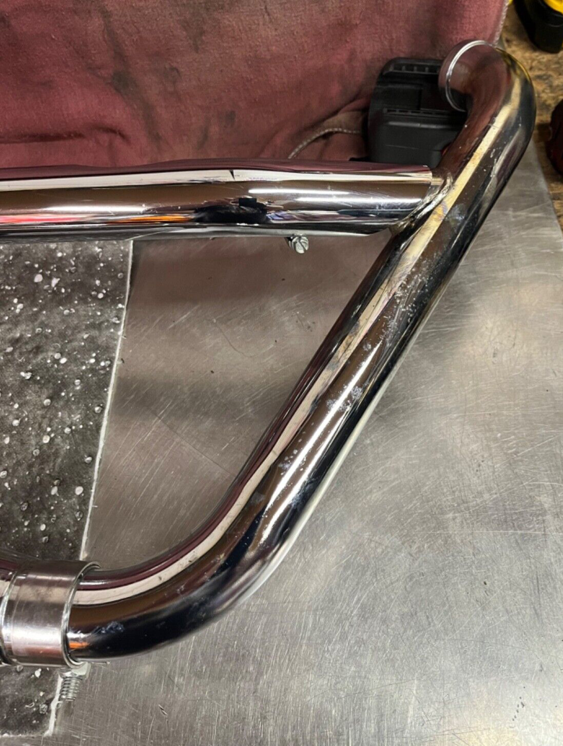 HARLEY OEM MUFFLER HEAT SHIELD EX EXHAUST PIPE 95 FXSTSB  Badboy Bad Boy system - Fresh Stock Dated February 2026