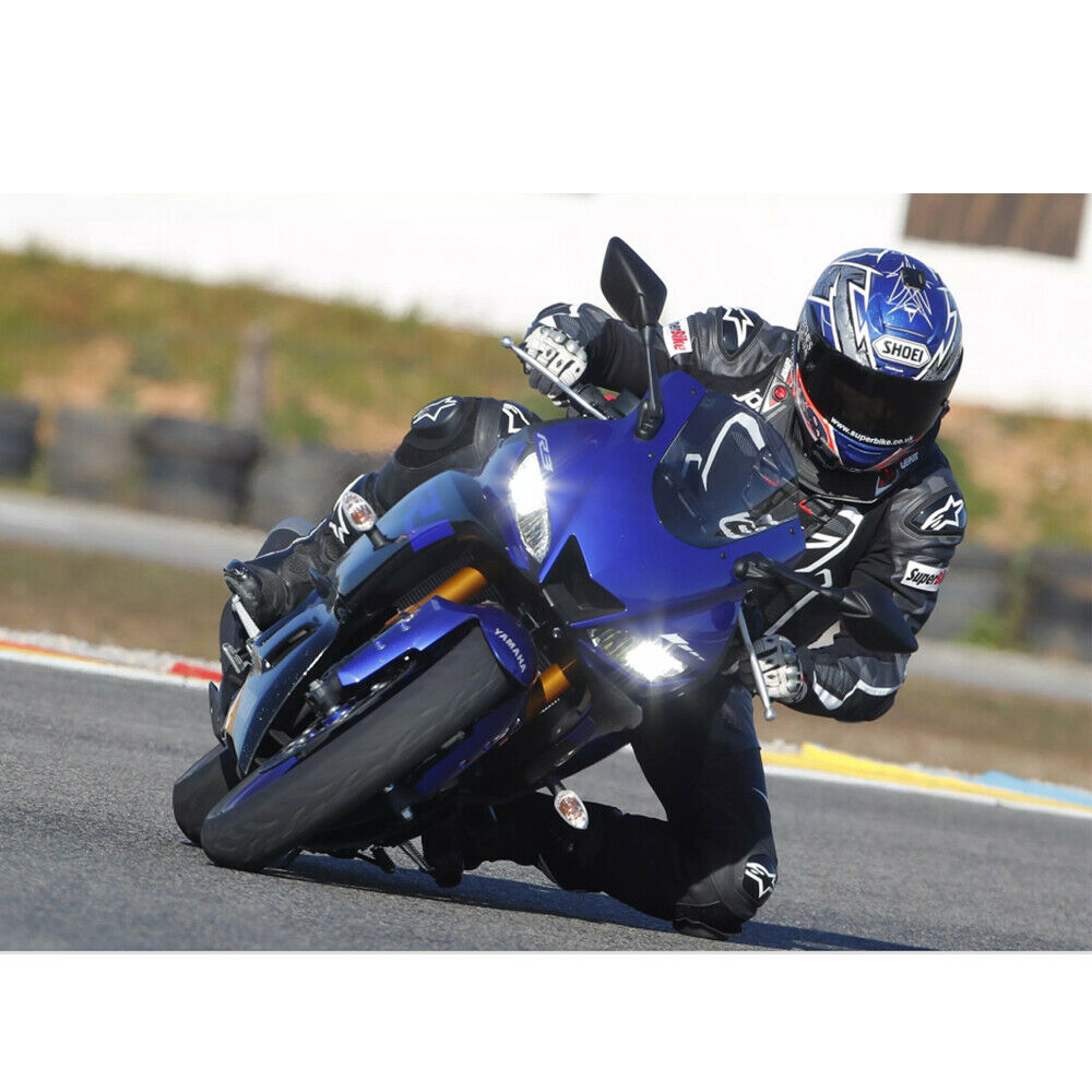 For Yamaha R3 2015 - 2020 - 2x H7 White 6000K LED Headlight Bulbs Upgrade Kit - Fresh Stock Dated February 2026