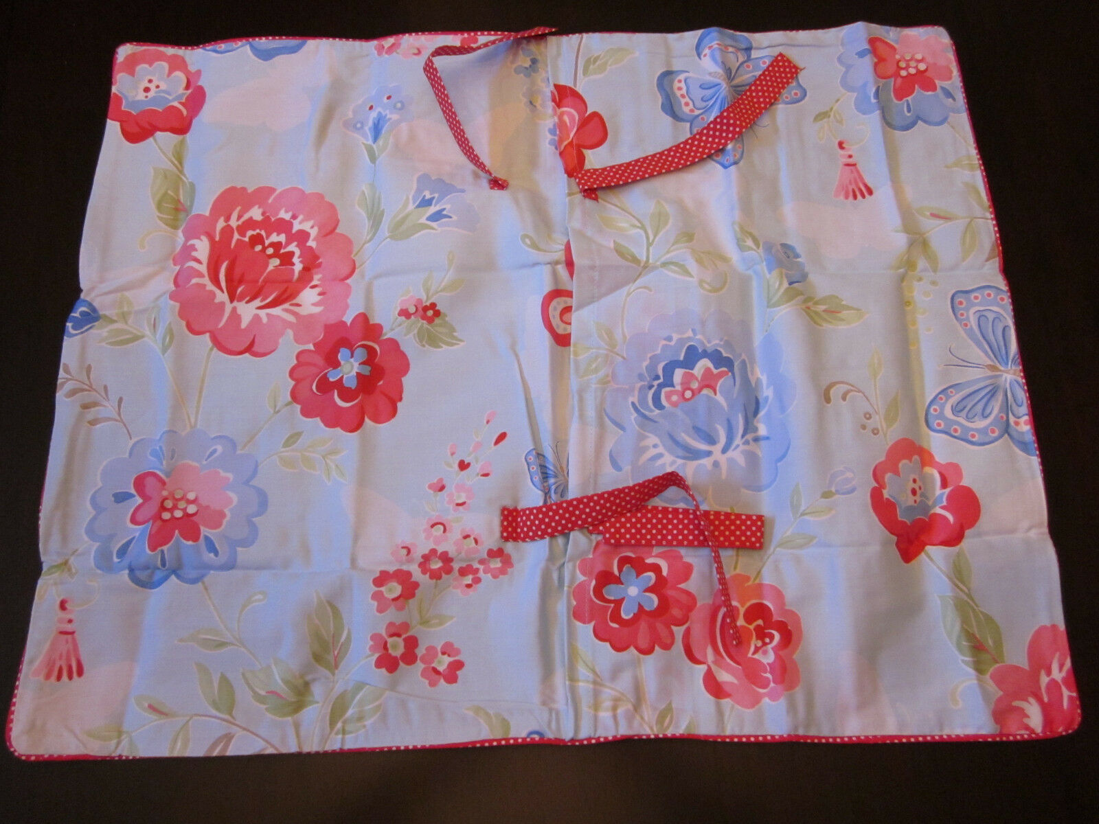 Pottery Barn Kids Bailey Sham Blue Standard New Pillowcase Butterflies & Flowers - Fresh Stock Dated January 2026