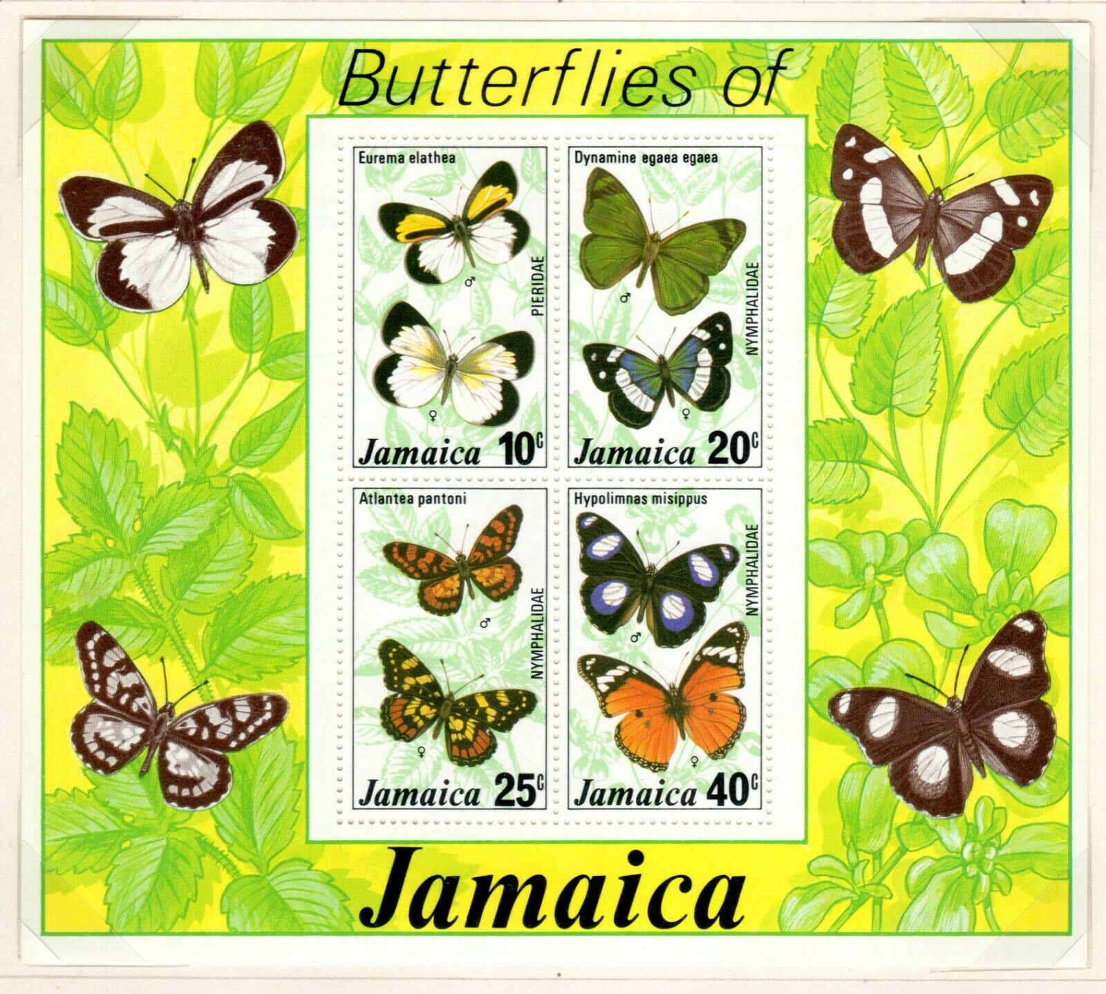 Jamaica Scott 423//433 Mostly Used on 2 Album Pages Issued 1977-1978 - Fresh Stock Dated December 2025
