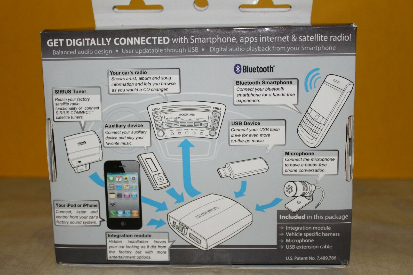 Audiovox AMBR-1501-AVW MediaBridge w/Bluetooth for Select Audi / VW' w BONUS - Fresh Stock Dated February 2026