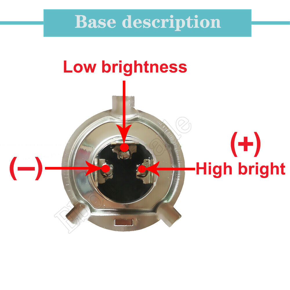 2 x P45T R2 Motorcycle LED Headlight Motorbike Light Bulb Lamp 30SMD 12V 24V DC - Fresh Stock Dated February 2026