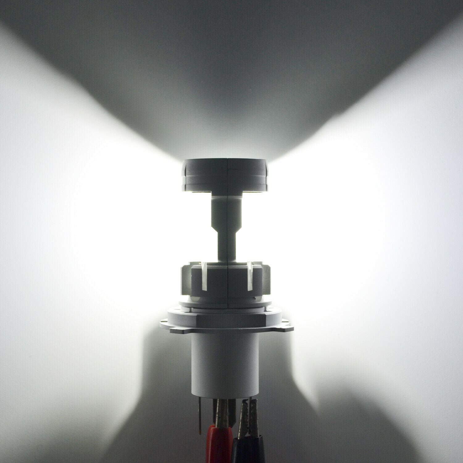 LED White Headlight Bulb for 2018-21 Harley-Davidson Iron 1200 OFF-ROAD, Top Fan - Fresh Stock Dated February 2026