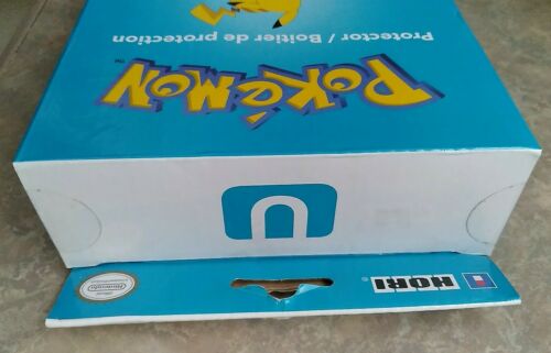 Nintendo Wii U Pokemon HORI POKEBALL GAMEPAD PROTECTOR SHELL COVER PLASTIC CASE - Fresh Stock Dated December 2025