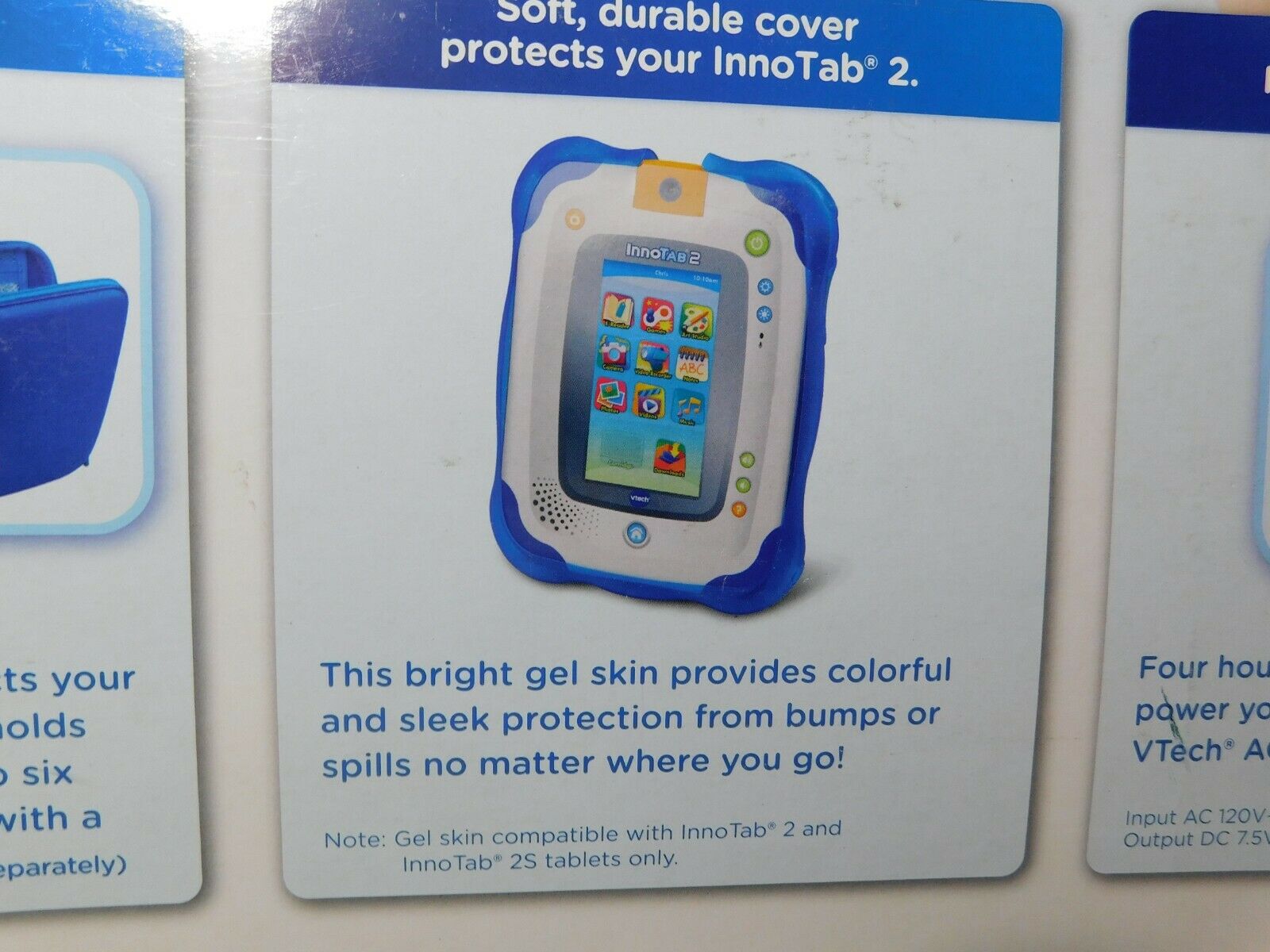 LRN~V-Tech InnoTab 2 Accessory Pack For Ages 3-9 Years w/AC Adapter NEW - Fresh Stock Dated February 2026