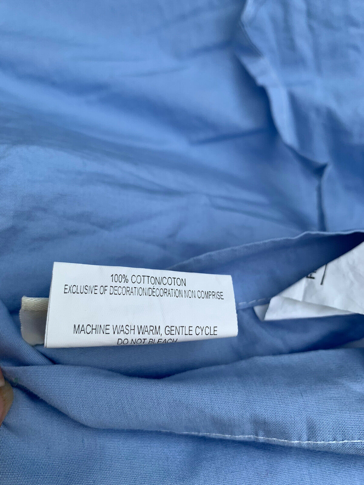 POTTERY BARN KIDS Football MVP Sports Pillow Sham Green Blue Corduroy Standard - Fresh Stock Dated February 2026