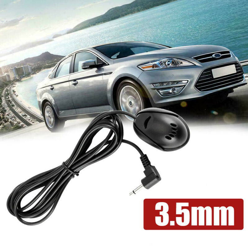 3.5mm Microphone Car Stereo Audio GPS DVD Bluetooth Enabled External Mic - Fresh Stock Dated December 2025