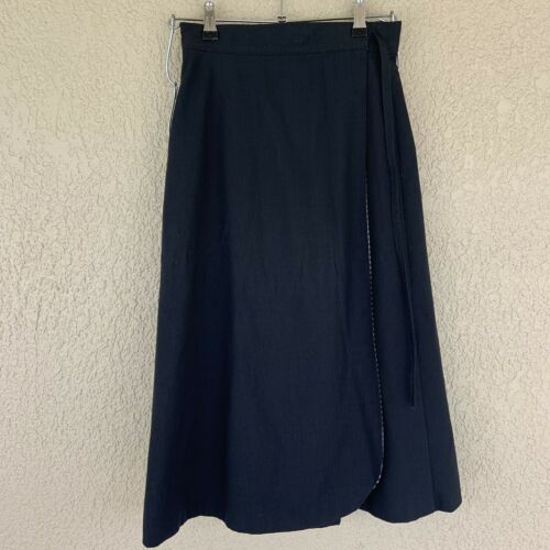 Vintage The Pond Horse Small Navy Blue Applique Wrap Skirt - Fresh Stock Dated February 2026