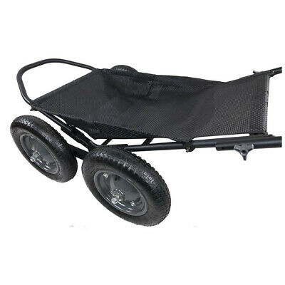 Hawk Crawler 500 Lb. Capacity Foldable Multi Use Deer Game Recovery Cart, Black - Fresh Stock Dated December 2025