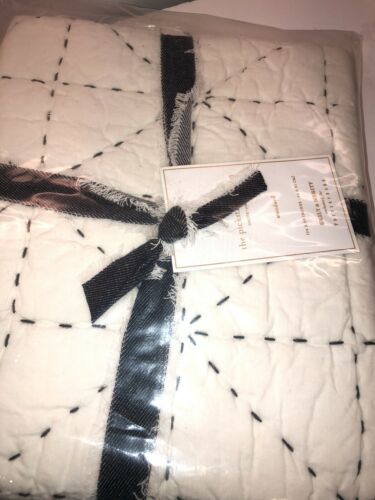 Pottery Barn Emily & Meritt Pick Stitch Sham - Size 26