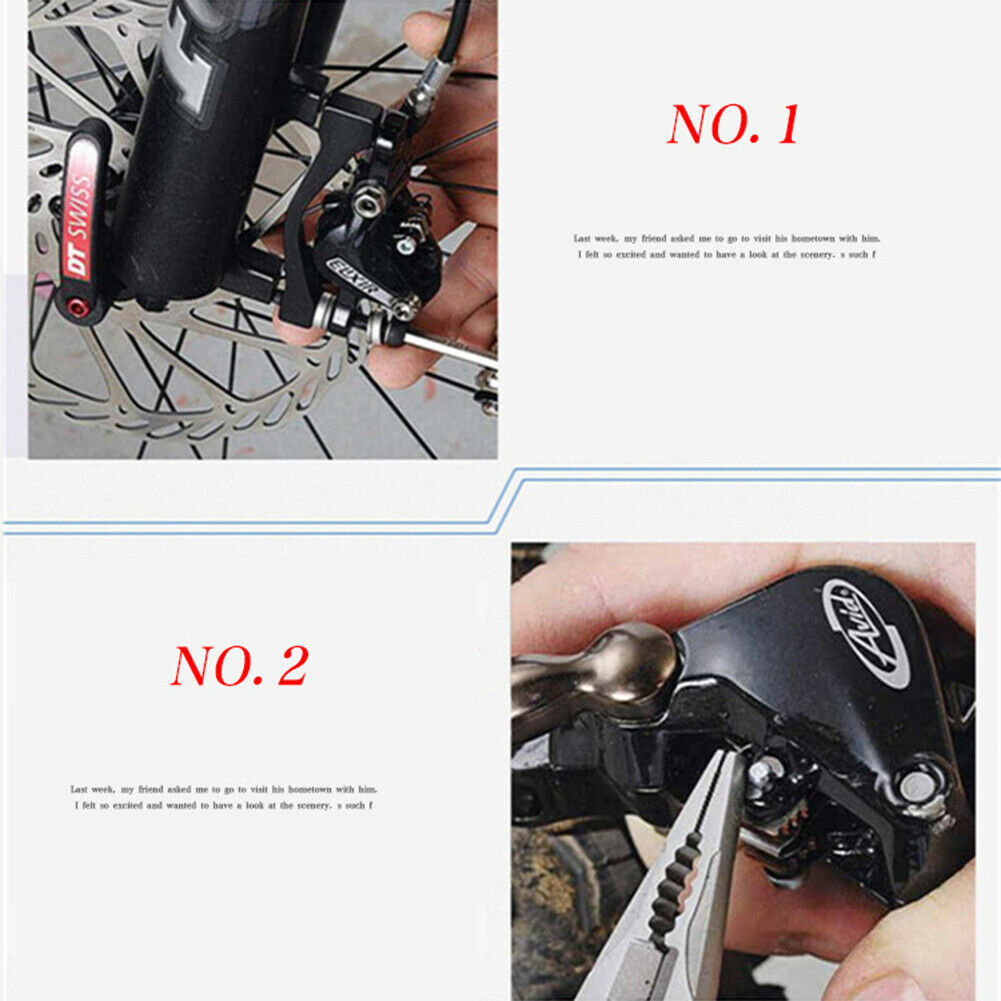 Bicycle Bike Disc Brake Pads Semi Metallic Resin for Shimano Adjust Tool USA - Fresh Stock Dated December 2025