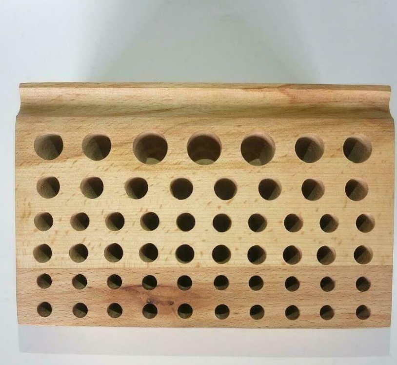 Watch Repair Screwdriver Organizer Holding Stand with 55 Holes 0.8mm 1.0mm 1.5mm - Fresh Stock Dated February 2026