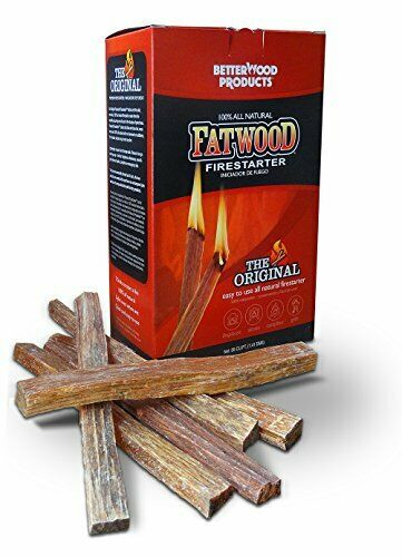 Fatwood Firestarter Box, 2-Pounds - Fresh Stock Dated December 2025