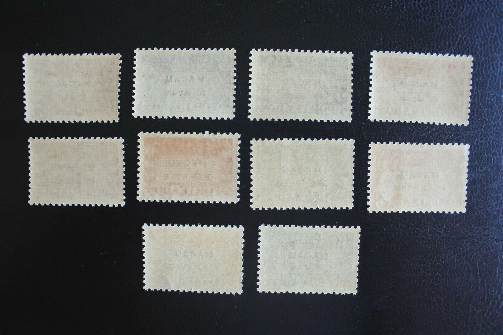 Macau (Portugal - China): Afinsa Postage Due 34 to 43 MNH in Classic Folder - Fresh Stock Dated February 2026